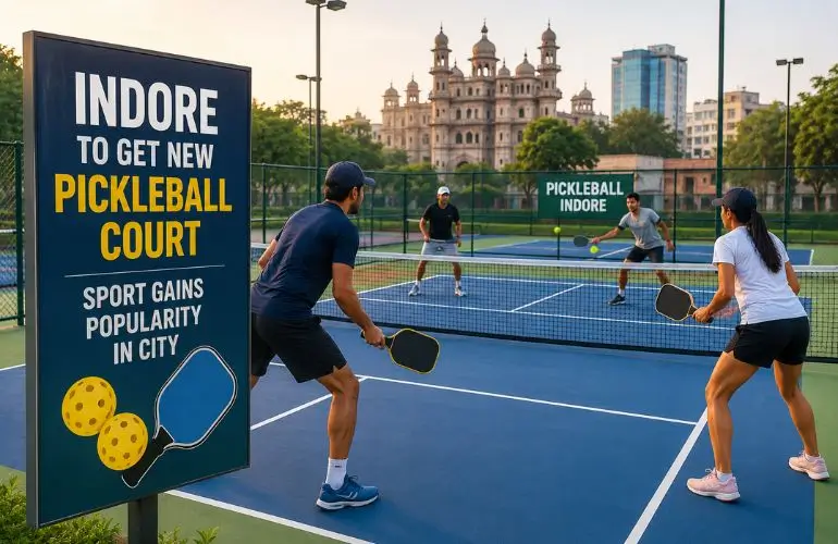 Indore Set to Get New Pickleball Court Amid Rising Interest in Sport