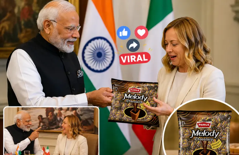 PM Modi’s Melody Gift to Meloni Goes Viral During Italy Visit