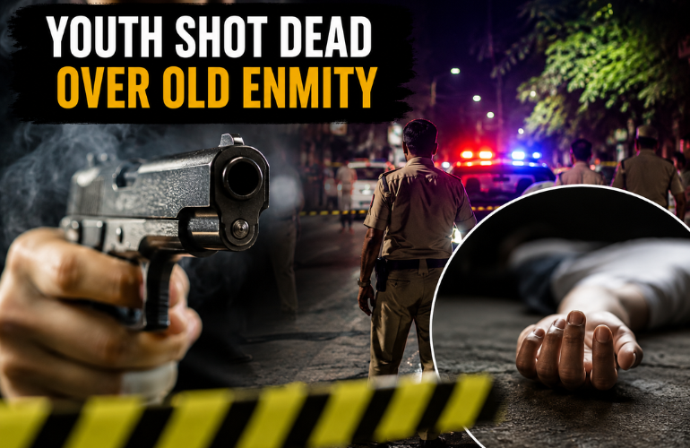 A young man was shot dead in Indore over an old rivalry.