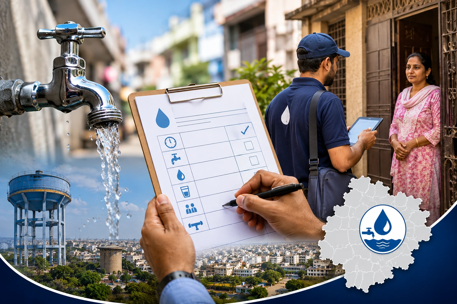 इंदौर में घर-घर होगा जल सर्वे, हर वार्ड में जांचेगी पानी की स्थिति; नई सप्लाई योजना बनेगी