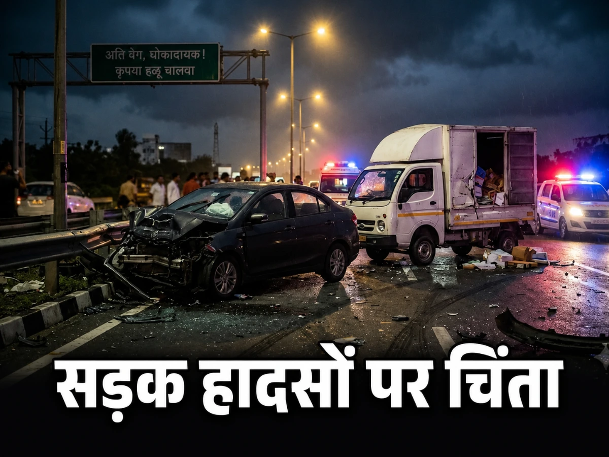 इंदौर में सड़क हादसे रोकने की चुनौती, जानें कितने हो रहे एक्सीडेंट और कैसे बचें