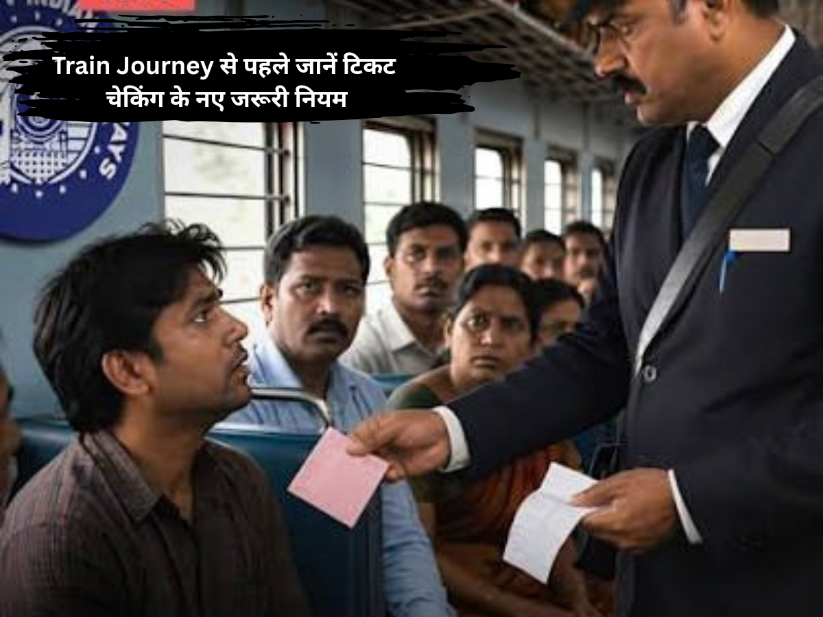 रेलवे का बड़ा अपडेट: Train Journey में टिकट चेकिंग के दौरान इन नियमों का रखें ध्यान